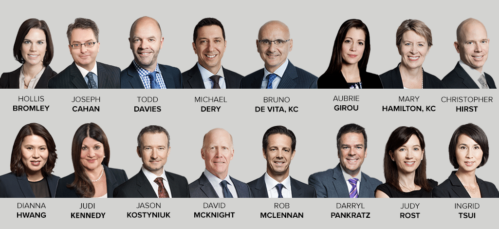 Sixteen lawyers featured in two lines to announce inclusion in Lexpert.